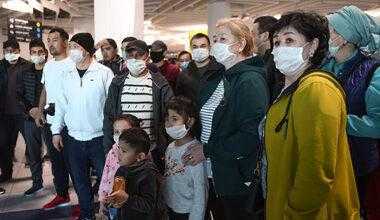 граждане Киргизии в аэропорту Новосибирска