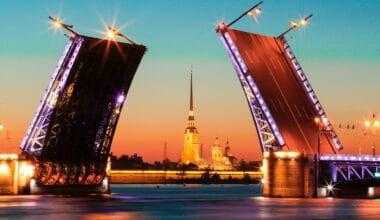 Разводной мост СПб