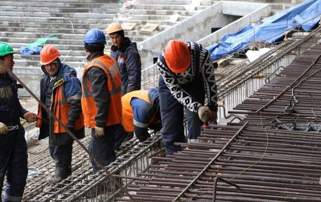 Мигранты трудятся в РФ
