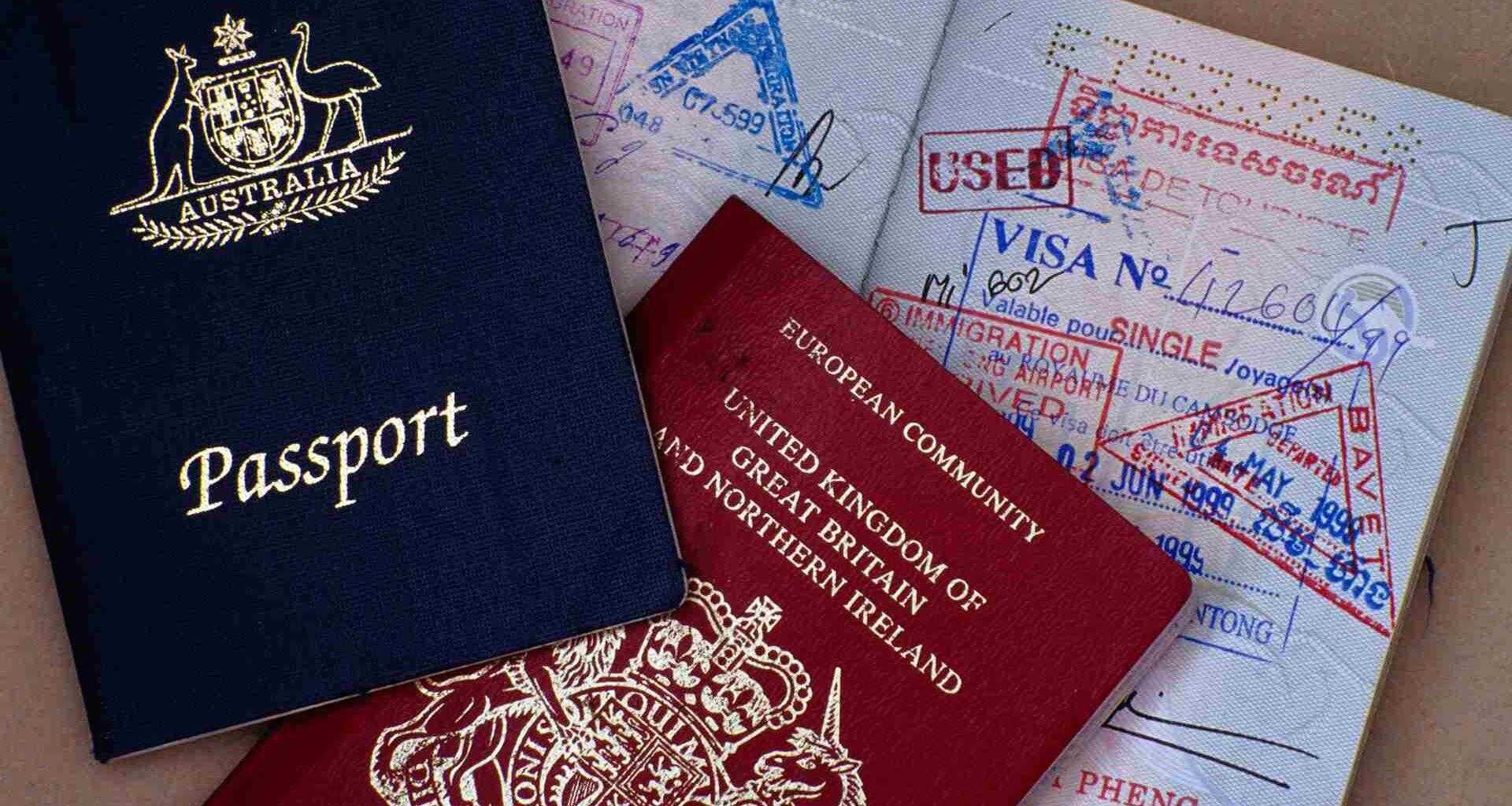 паспорта иностранцев